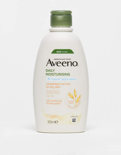 Aveeno Daily Moisturising Yogurt Body Wash Apricot &amp; Honey 300ml