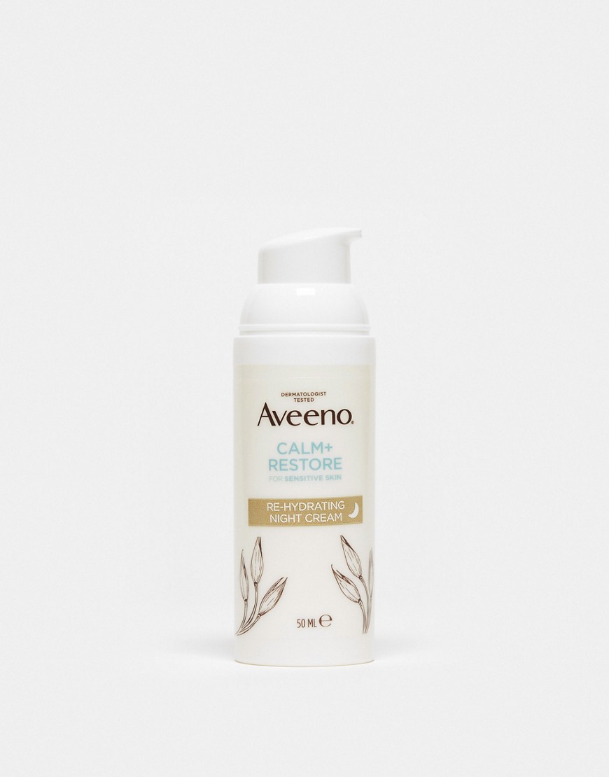 Aveeno Face Calm and Restore Night Cream 50ml-No colour