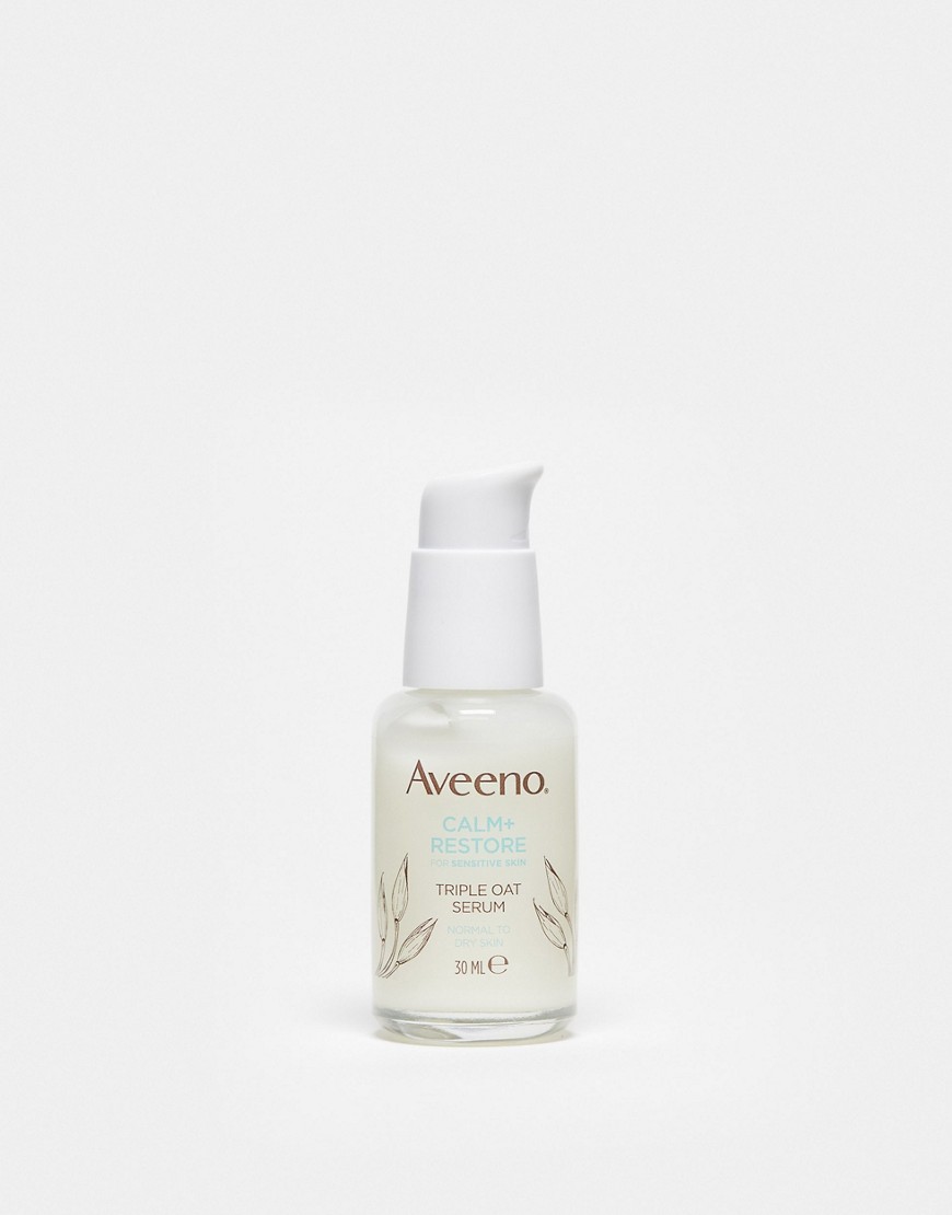 Aveeno Face Calm and Restore Oat Serum 30ml-No colour