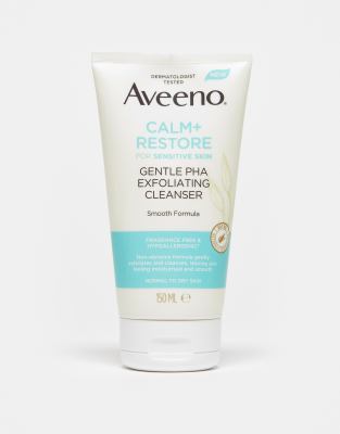Aveeno Face Calm+restore Exfoliator 150ml-no Colour In Transparent