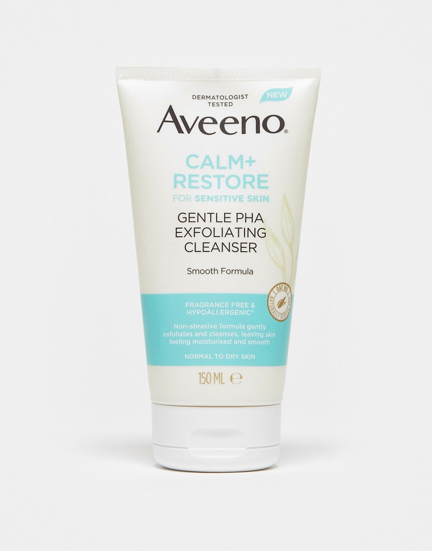 Aveeno Face Calm+Restore Exfoliator 150ml-No colour