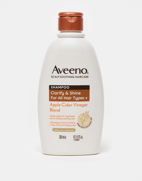 Aveeno Haircare Clarify and Shine+ Apple Cider Vinegar Shampoo 300ml - view 1