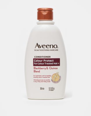 Aveeno Haircare Colour Protect+ Blackberry & Quinoa Blend Conditioner 300ml-No colour