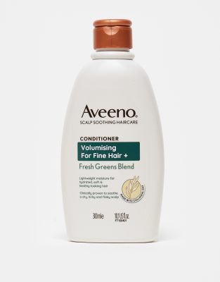 Aveeno Haircare Volumising+ Fresh Greens Blend Conditioner 300ml-No colour