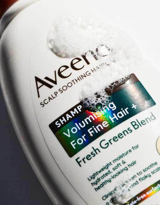 Aveeno Haircare Volumising+ Fresh Greens Blend Shampoo 300ml, 4 of 4
