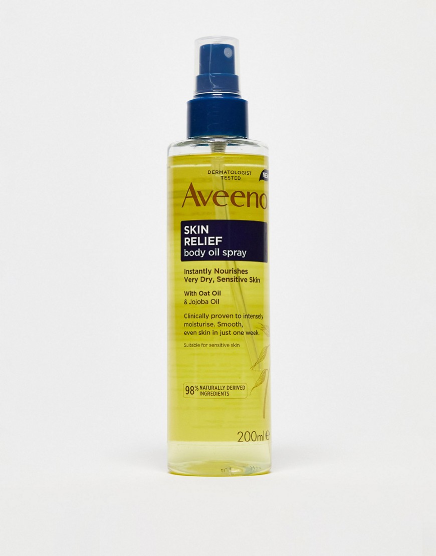 Aveeno Skin Relief Body Oil Spray 200ml-No colour