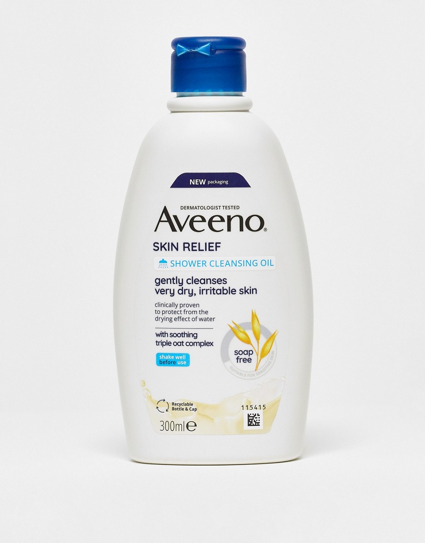 Aveeno Skin Relief Cleansing Oil 300ml-No colour