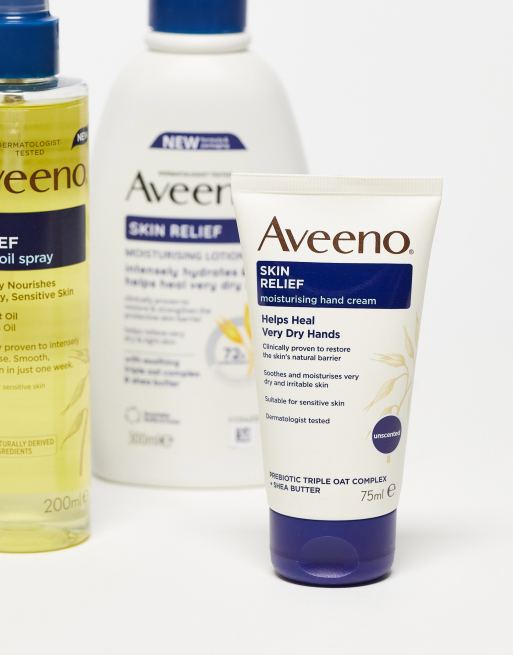 Aveeno Skin Relief Range Gift Set ft. Body Oil Spray - 11% saving, 3 of 4