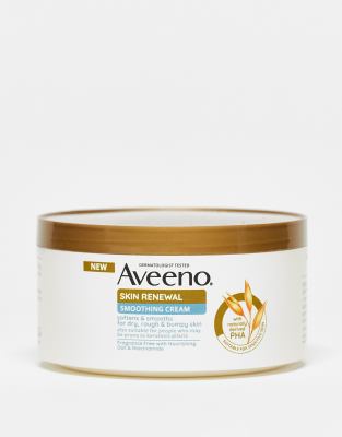 Aveeno Skin Renewel Smoothing Cream 300ml-no Colour In Transparent