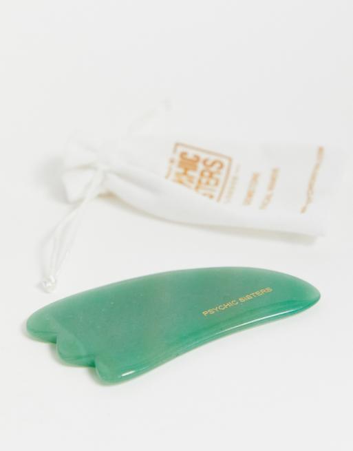 Aventurina para masaje gua sha de Psychic Sisters, 3 de 4