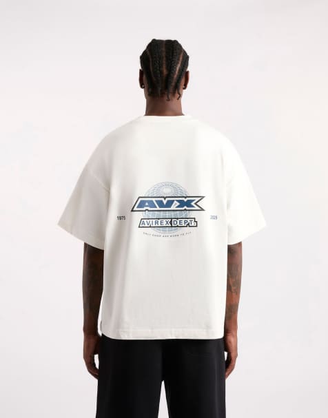 AVX Convoy short sleeve t-shirt in off white - view 1