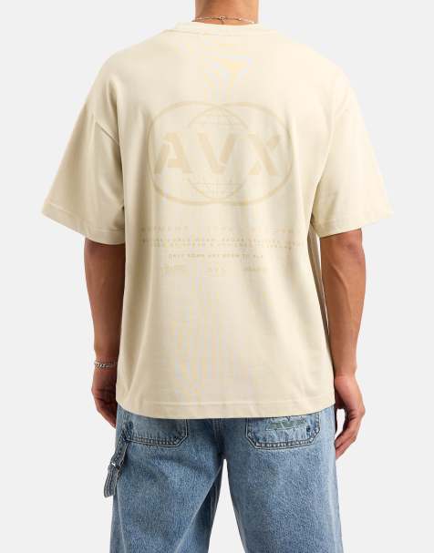 AVX Endure short sleeve t-shirt in sand brown - view 1