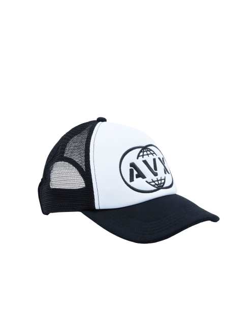 AVX Mccardle trucker baseball cap in black in black - view 1