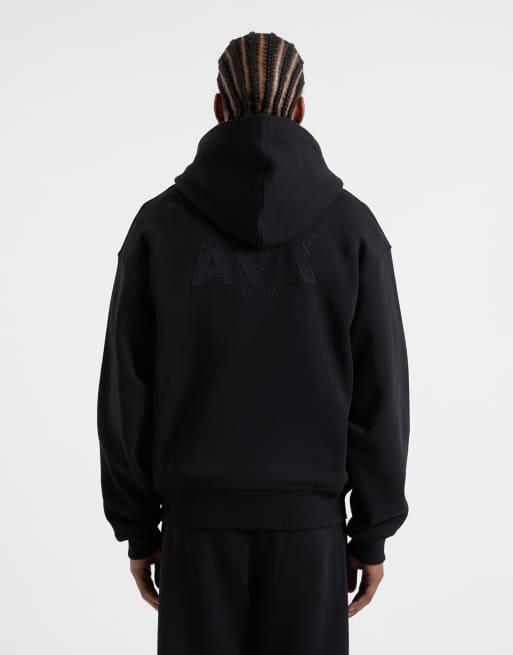 AVX Nova full zip hoodie in black, 2 of 6