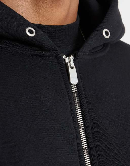 AVX Nova full zip hoodie in black, 4 of 6