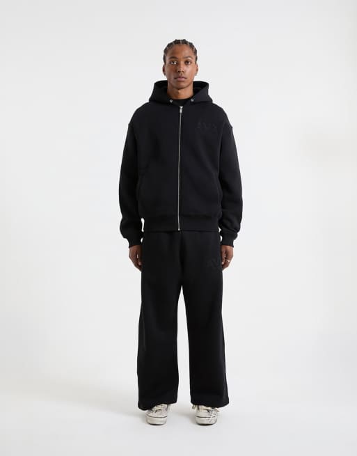 AVX Nova full zip hoodie in black, 6 of 6