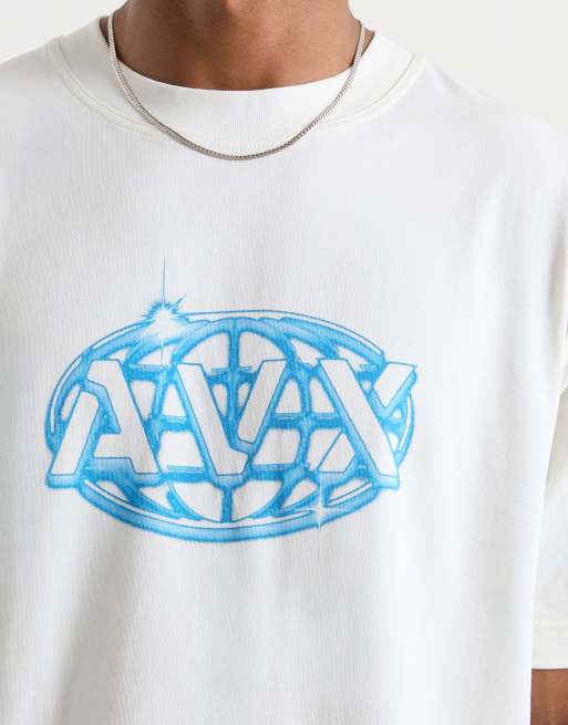 AVX Spark tee in off white, 3 of 4