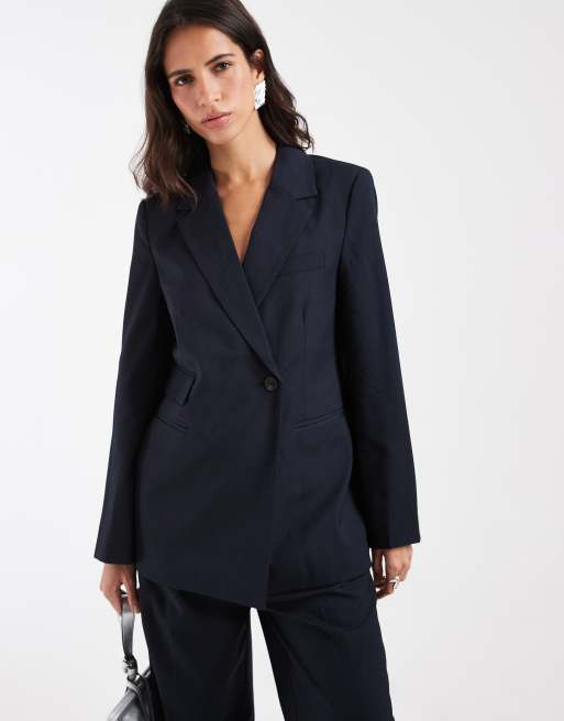 AWARE - Ensemble oversize ajusté - Bleu marine, 3 de 3