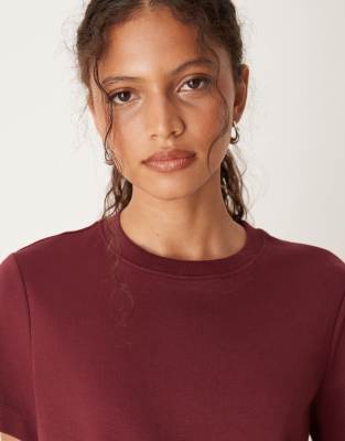 Aware Heavyweight Boxy T-shirt In Red