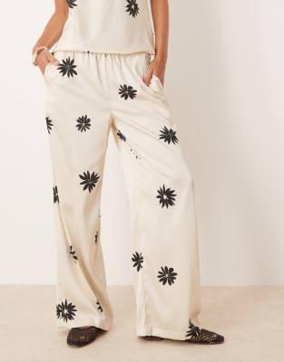 Aware Satin Wide Leg Pants