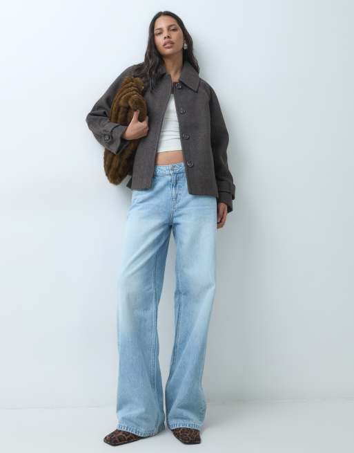 AWARE short tailored jacket in chocolate brown, 2 of 5