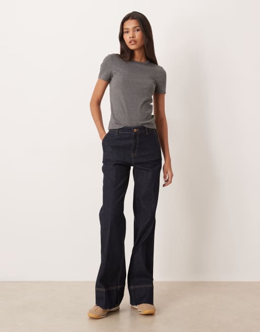 AWARE - T-shirt grigio medio a coste, 2 di 4