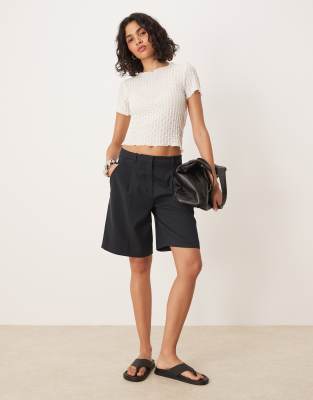 Aware Textured Baby T-shirt In White