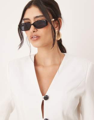 AWARE V NECK FITTED BLAZER CO-ORD