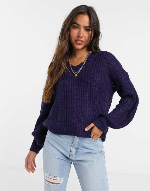 Chunky 2025 navy jumper