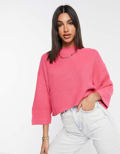 Boxy hot sale cropped jumper