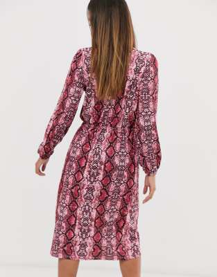 ax paris snake print dress