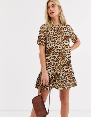 ax paris curve leopard print dress