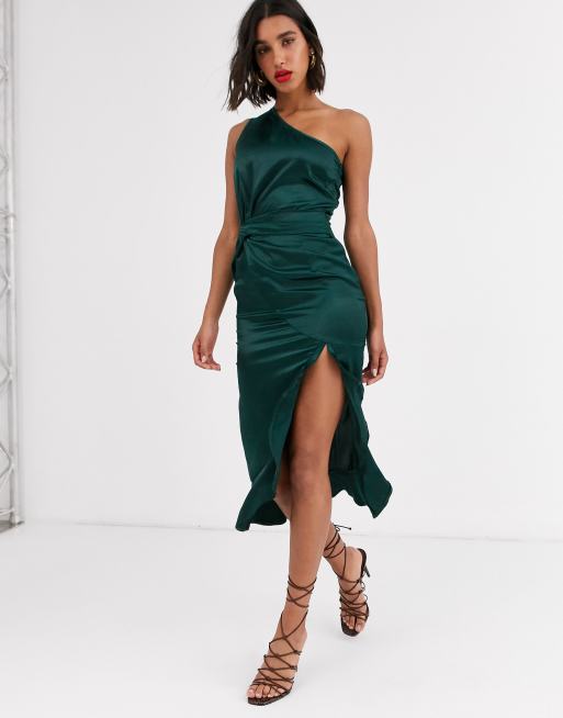 Asos best sale satin kleid