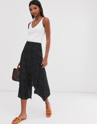 heart midi skirt