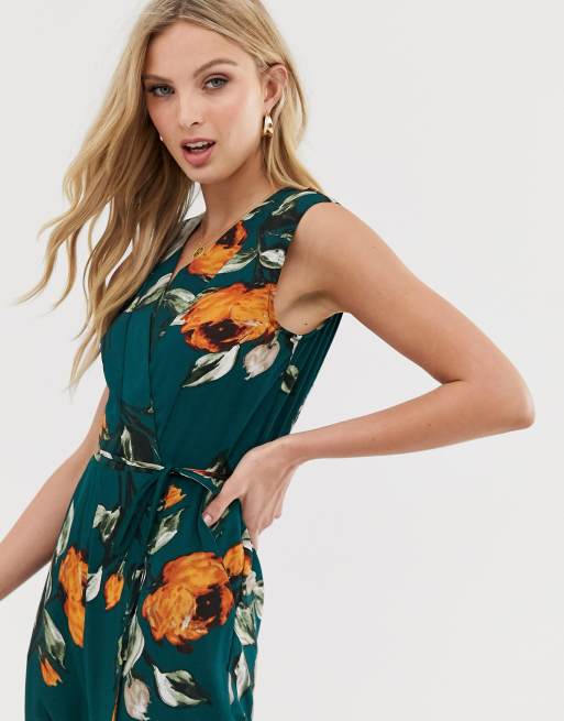 AX Paris – Kopertowy kombinezon bez rękawów, 3 z 4