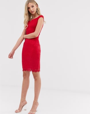 bardot paris lace bodycon dress