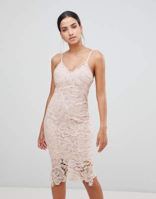 AX Paris Lace Cami Midi Dress | ASOS