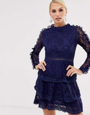 ax paris lace skater dress