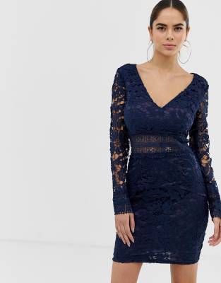 ax paris lace bodycon dress