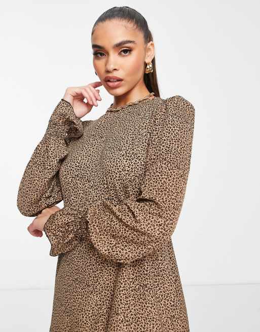 New look ax outlet paris leopard print dress