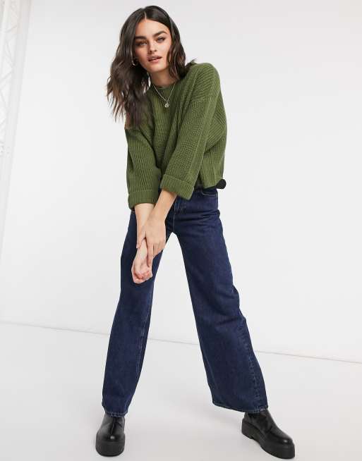 Outfit maglione corto hot sale