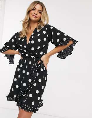 wrap dress ax paris