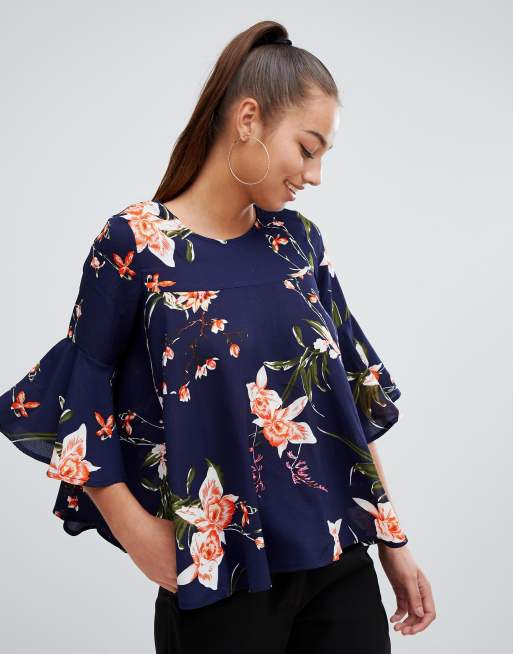 Ax paris navy floral sale