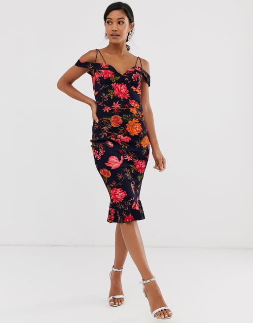 Ax paris on sale navy floral dress