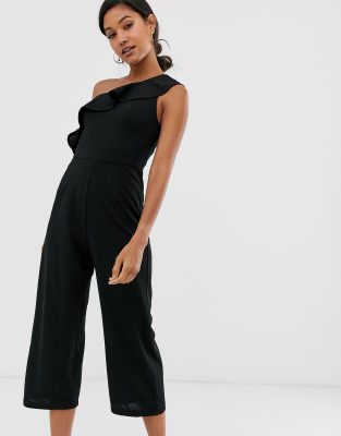 ax paris one shoulder jumpsuit