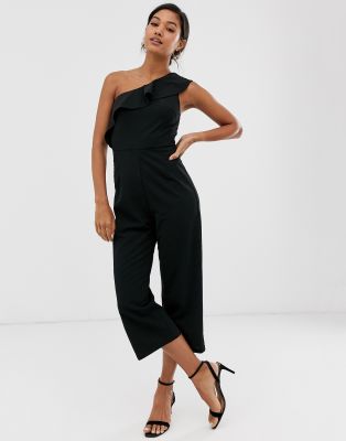 ax paris one shoulder jumpsuit