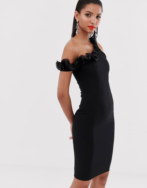 Ax paris one shoulder dress hotsell