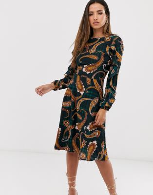 paisley dress