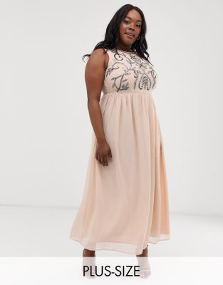 ax paris curve maxi dress