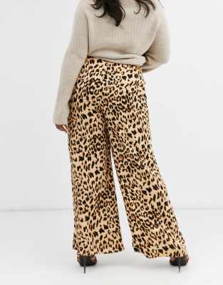 leopard print trousers asos